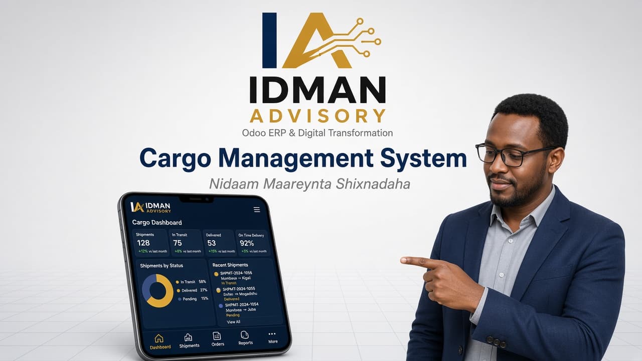 IDMAN Advisory cargo management hero poster